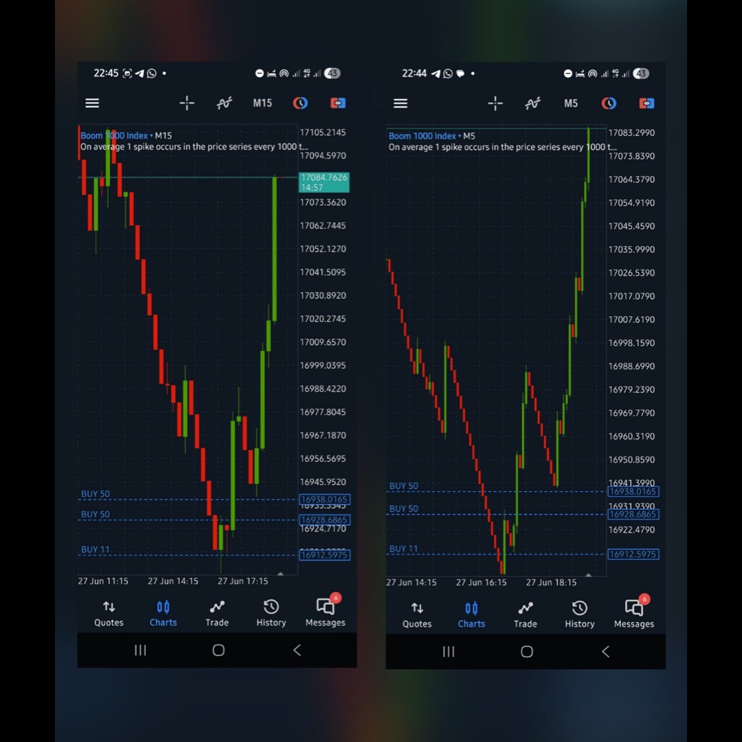 BOOM 1000 trading screenshot
